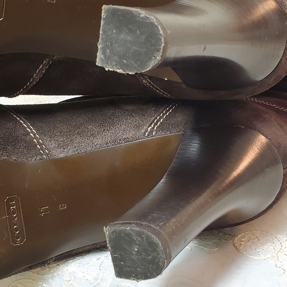 Coach Suede "Randie" Boots - Picture 16 of 16